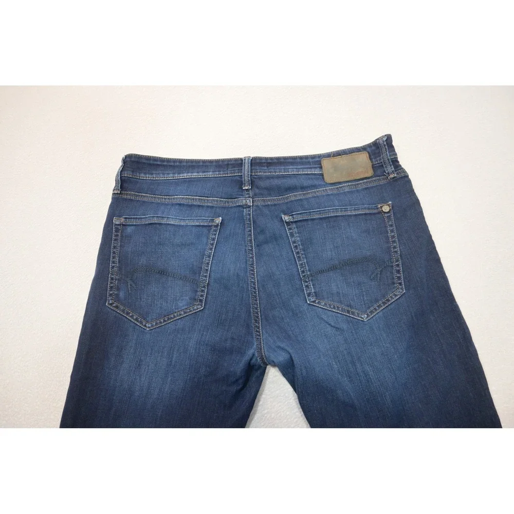 Mavi Jake‎ Slim Leg Mens Jeans 35x30 Dark Wash Blue Stretch Denim Excellent